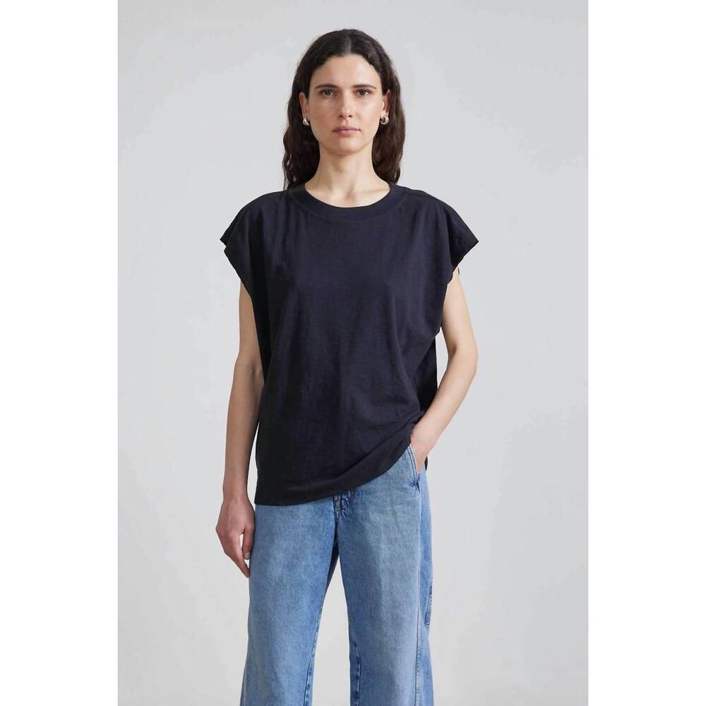 NEW APIECE APART fuerza crewneck tee in black